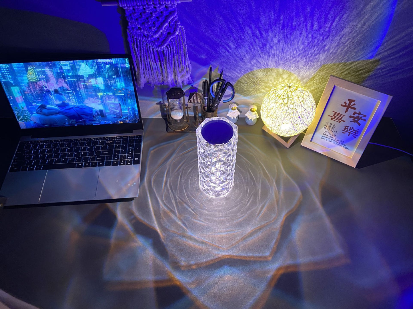 LED Rose Table Lamp
